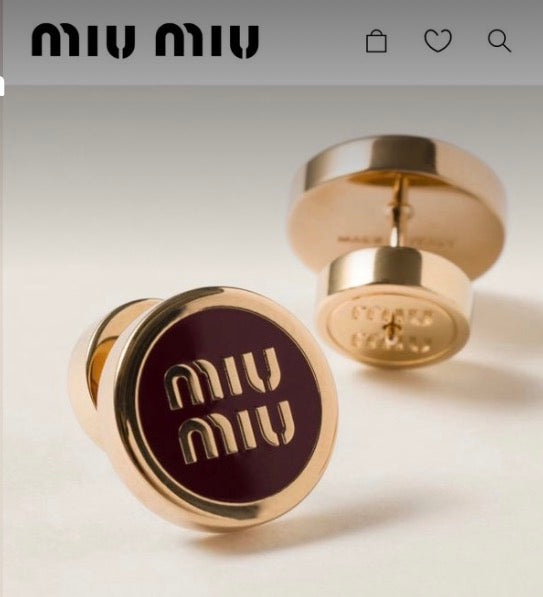 Ohrringe von MIU MIU/Original