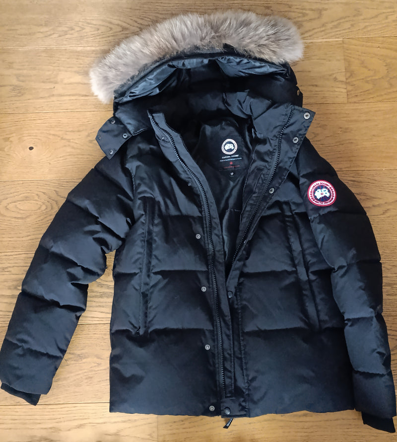 Canada Goose Jacke mit echtem Fell Gr S