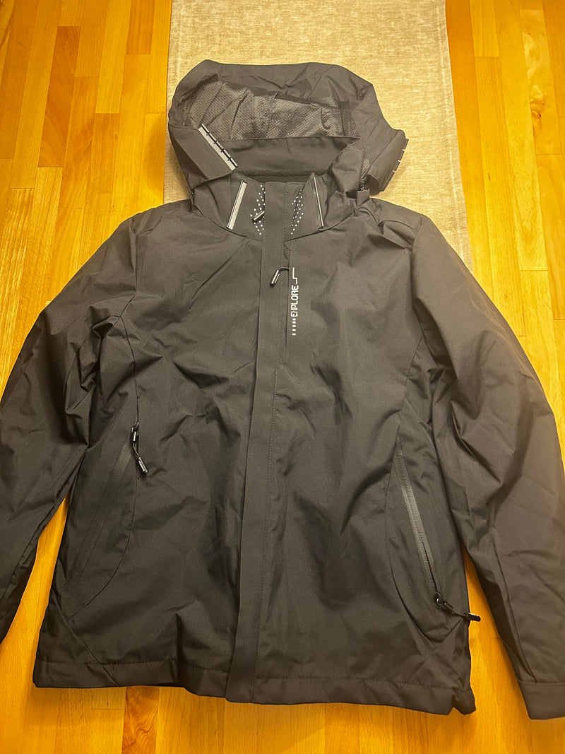 Frauen Funktionsjacke schwarz Größe M /38