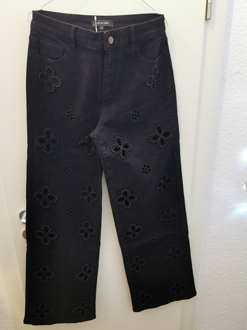 The Noli Shop – Kaia Pearl High Rise Statement Jeans Gr.29 Viraler Trend!
