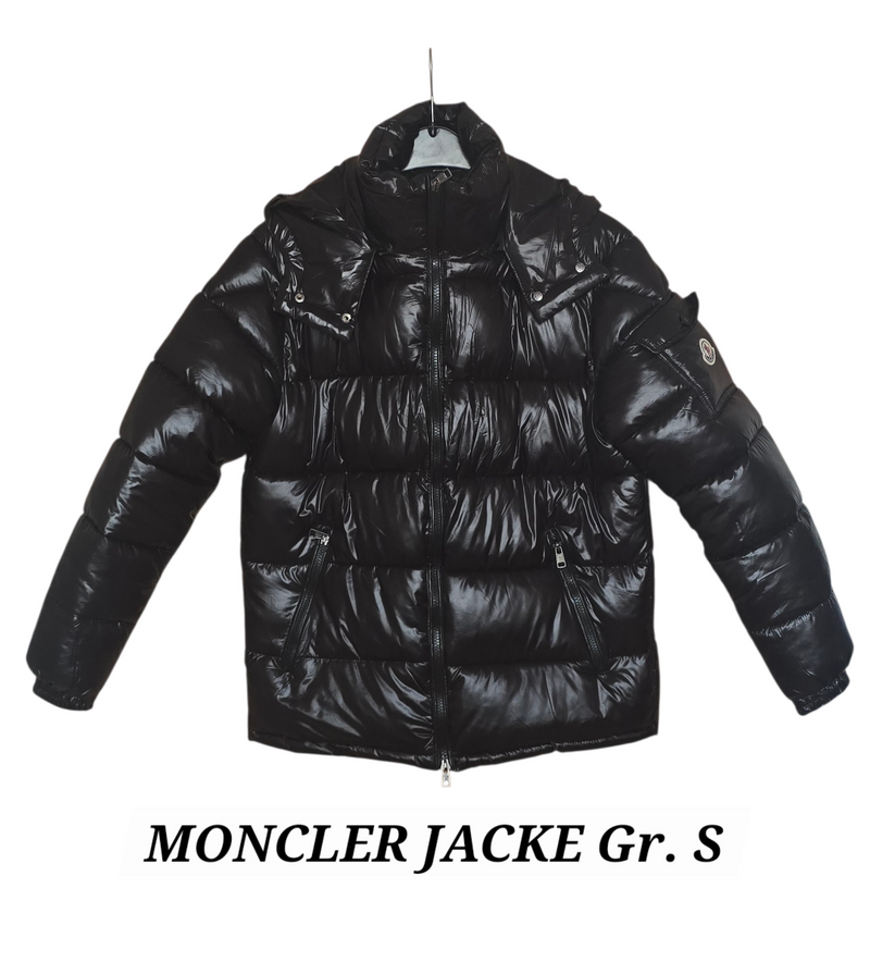 NEU Schwarze Jacke Gr.S im Moncler Style