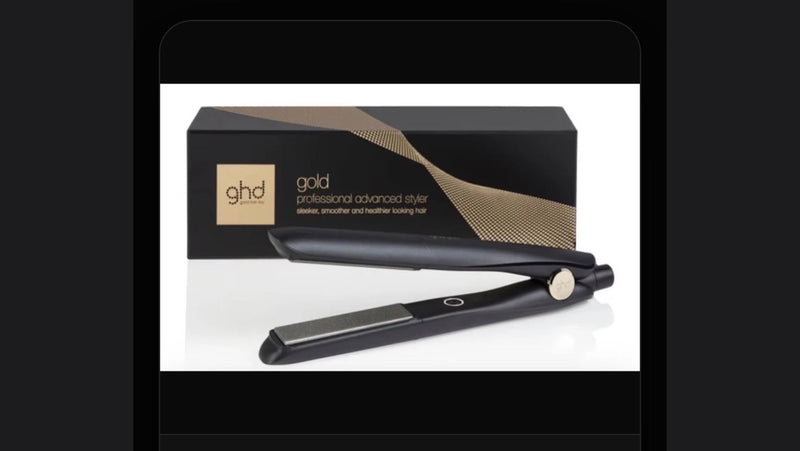 2 Stück ghd Gold Styler Schwarz – Premium Glätteisen (26mm Platten) mit Dual‑Zone Technologie
