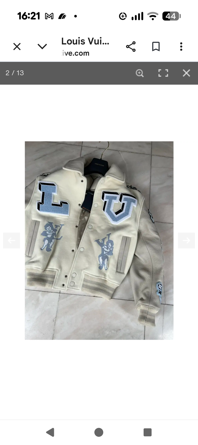 LV College Jacke Gr XL