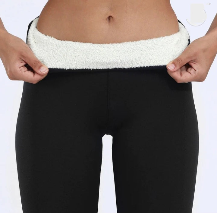 2er Pack Damen Thermo Leggins Gr.L