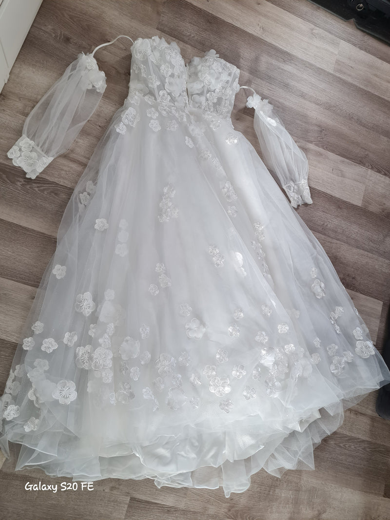 Brautkleid Größe L