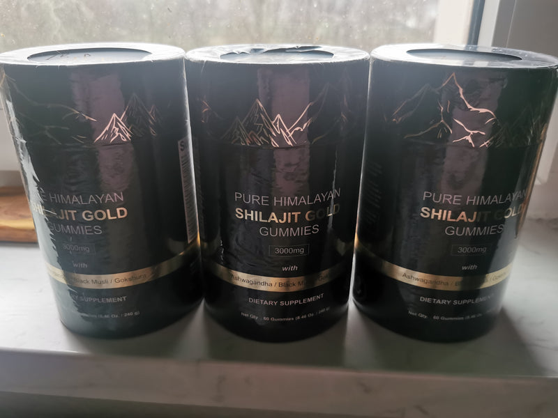 Pure Himalayan Shilajit Gold Gummies
