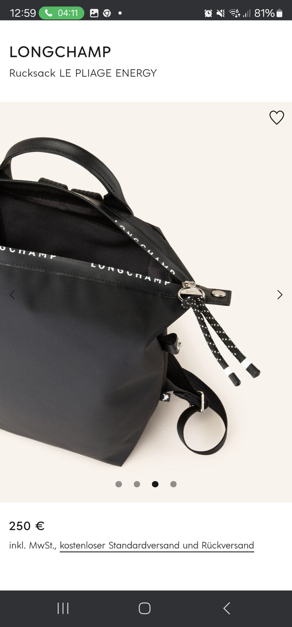 Rucksack Tasche