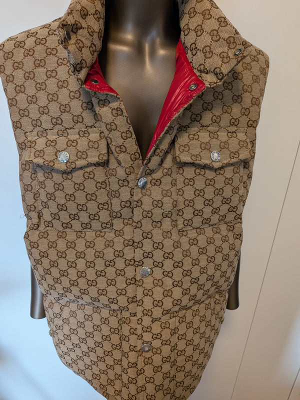 Gucci Northface Weste Gr XL