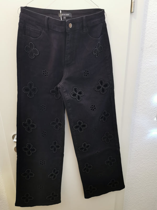 The Noli Shop – Kaia Pearl High Rise Statement Jeans Gr.29 Viraler Trend!