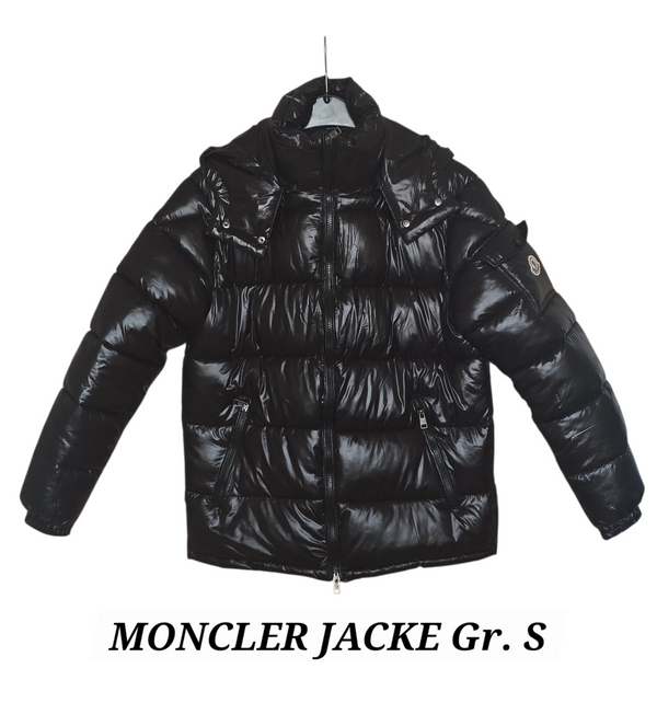 NEU Schwarze Jacke Gr.S im Moncler Style