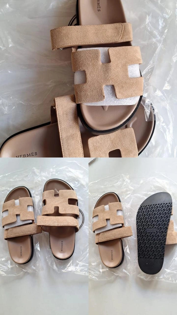 Hermes Chypre Sandalen, Größe 39
