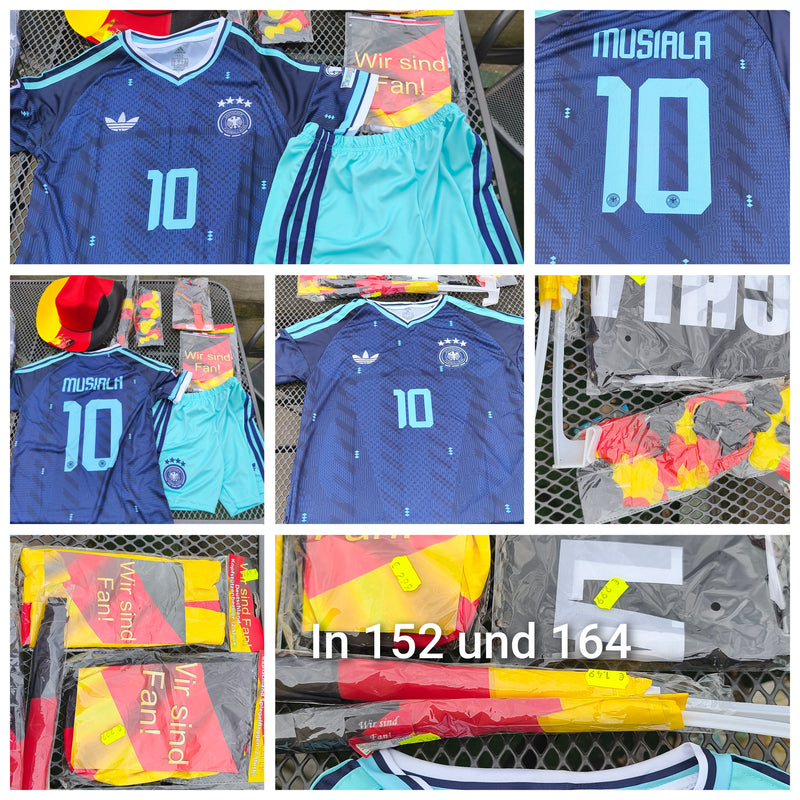 Fan Set in 2 Größen 152/164 mit Zubehör