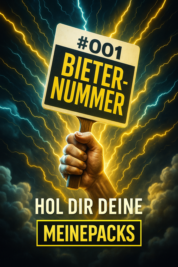 Bieternummer, einmal kaufen - immer nutzen